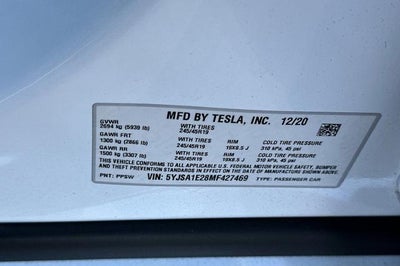 2021 Tesla Model S Long Range