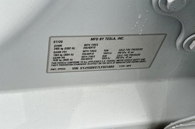 2020 Tesla Model Y Long Range