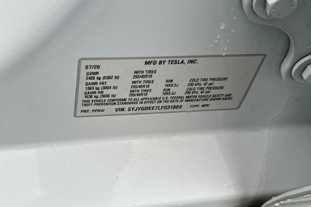 2020 Tesla Model Y Long Range