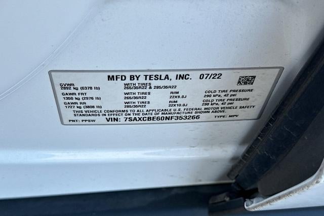 2022 Tesla Model X Plaid