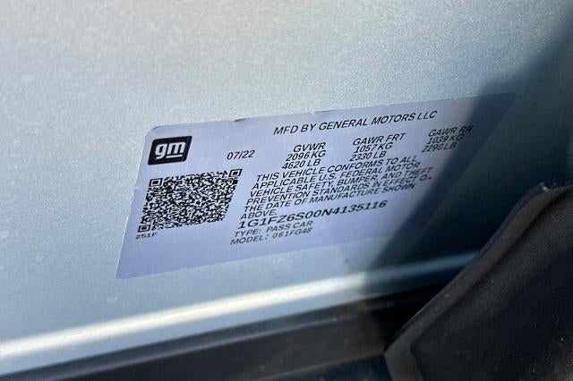 2022 Chevrolet Bolt EUV Premier