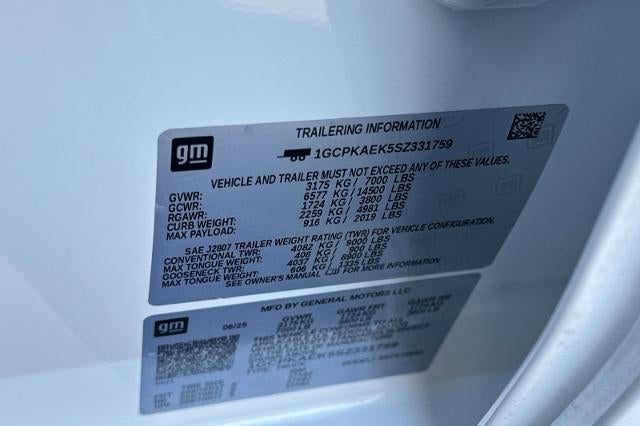 2025 Chevrolet Silverado 1500 WT