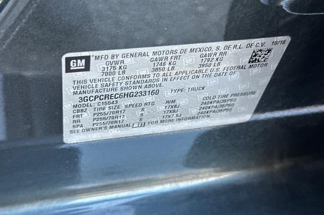 2017 Chevrolet Silverado 1500 LT