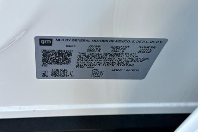 2025 Chevrolet Equinox LT