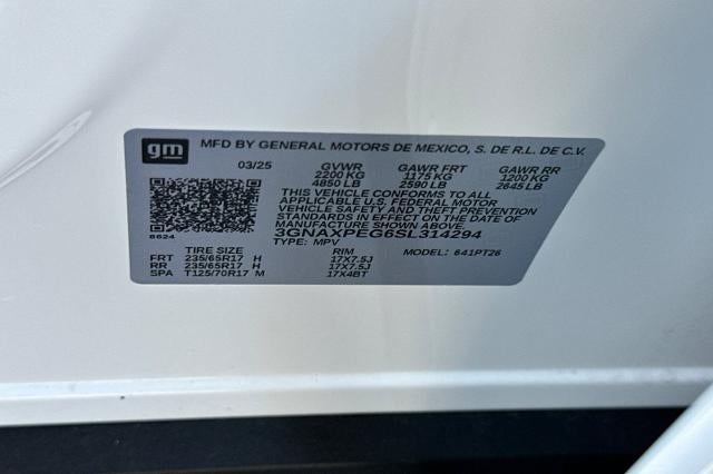 2025 Chevrolet Equinox LT