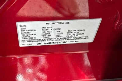 2023 Tesla Model Y Performance