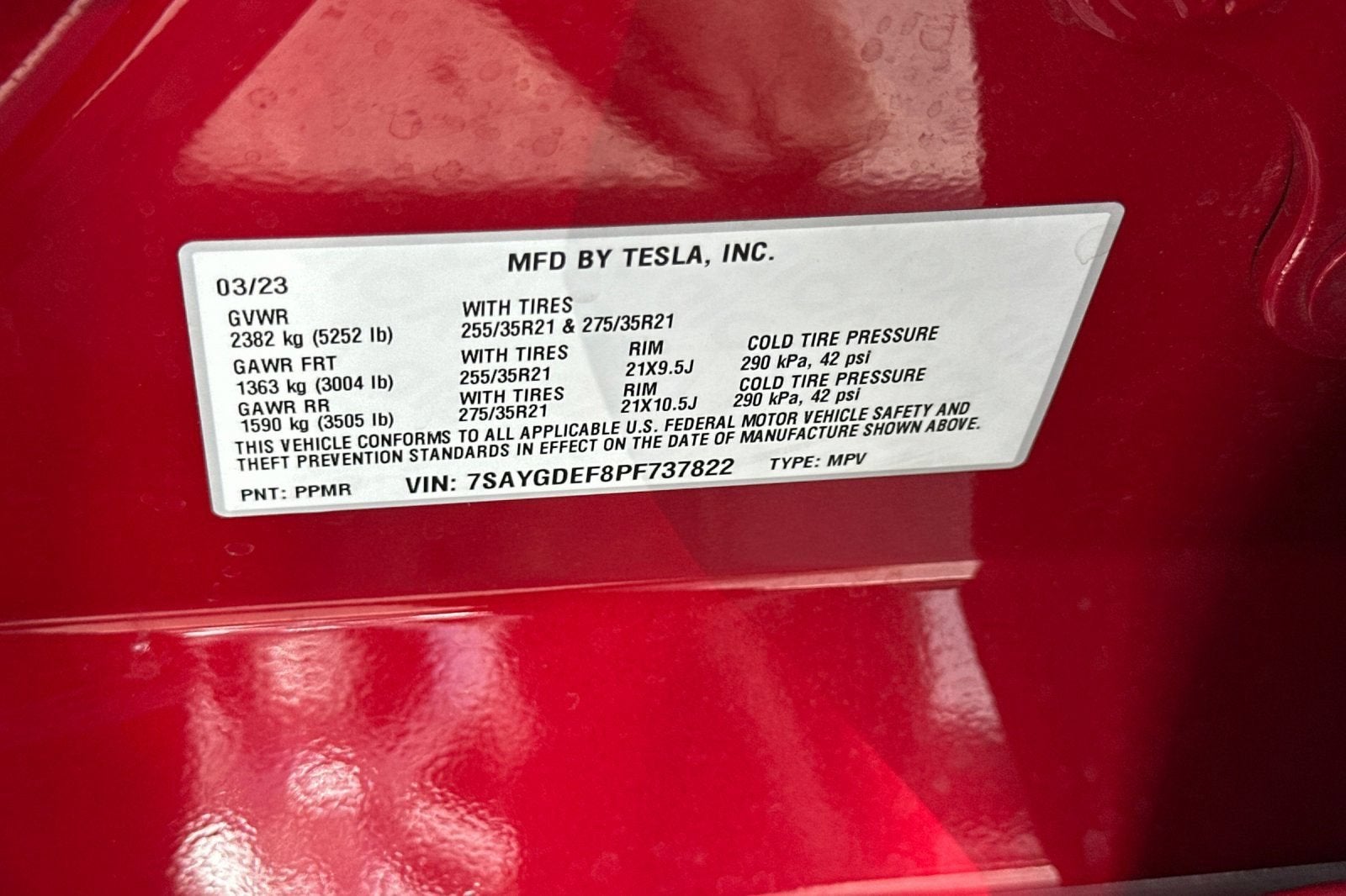 2023 Tesla Model Y Performance