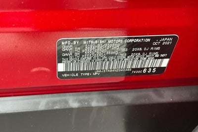 2022 Mitsubishi Outlander ES 2.5 2WD