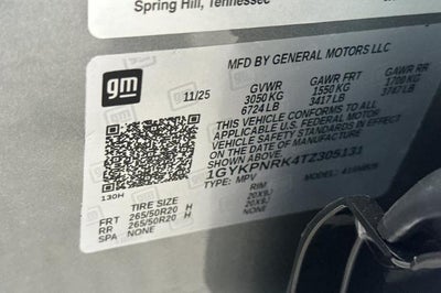 2026 Cadillac LYRIQ Luxury