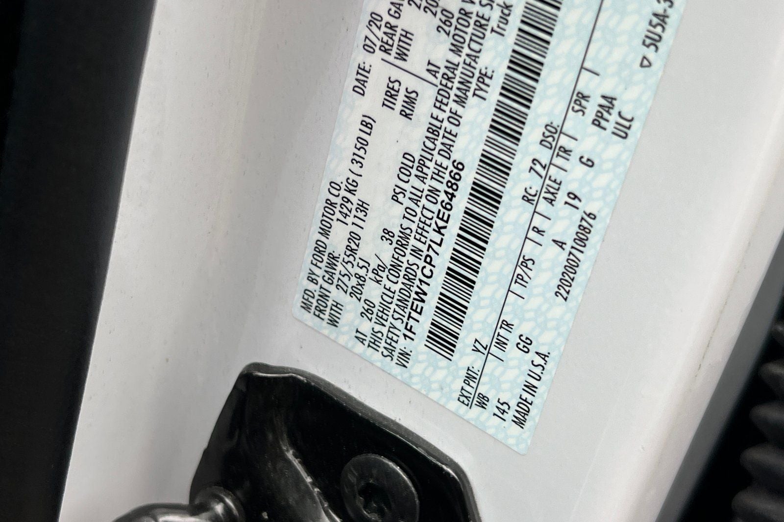 2020 Ford F-150 XL
