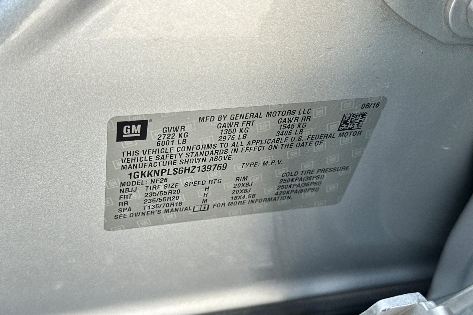 2017 GMC Acadia Denali