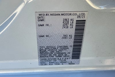 2024 Nissan Altima 2.5 SR