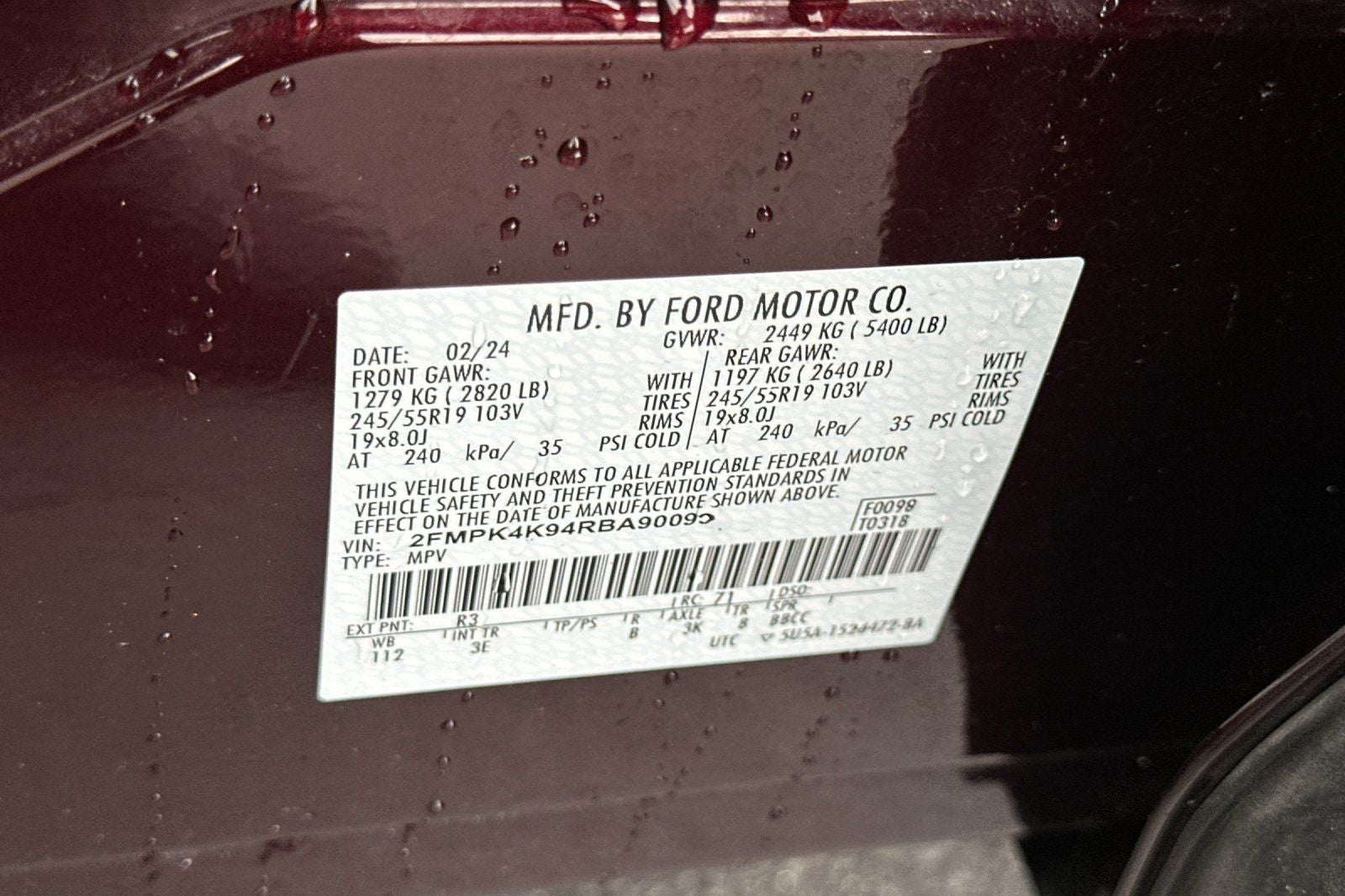 2024 Ford Edge Titanium