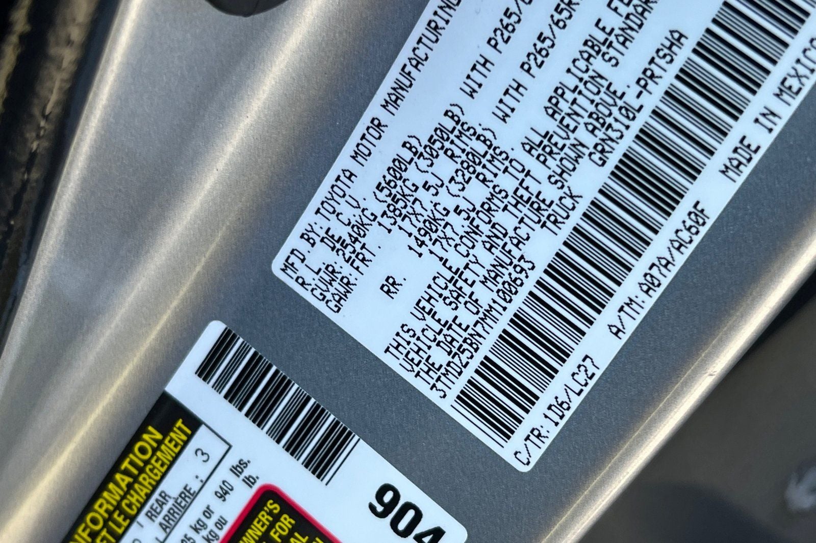2021 Toyota Tacoma TRD Sport