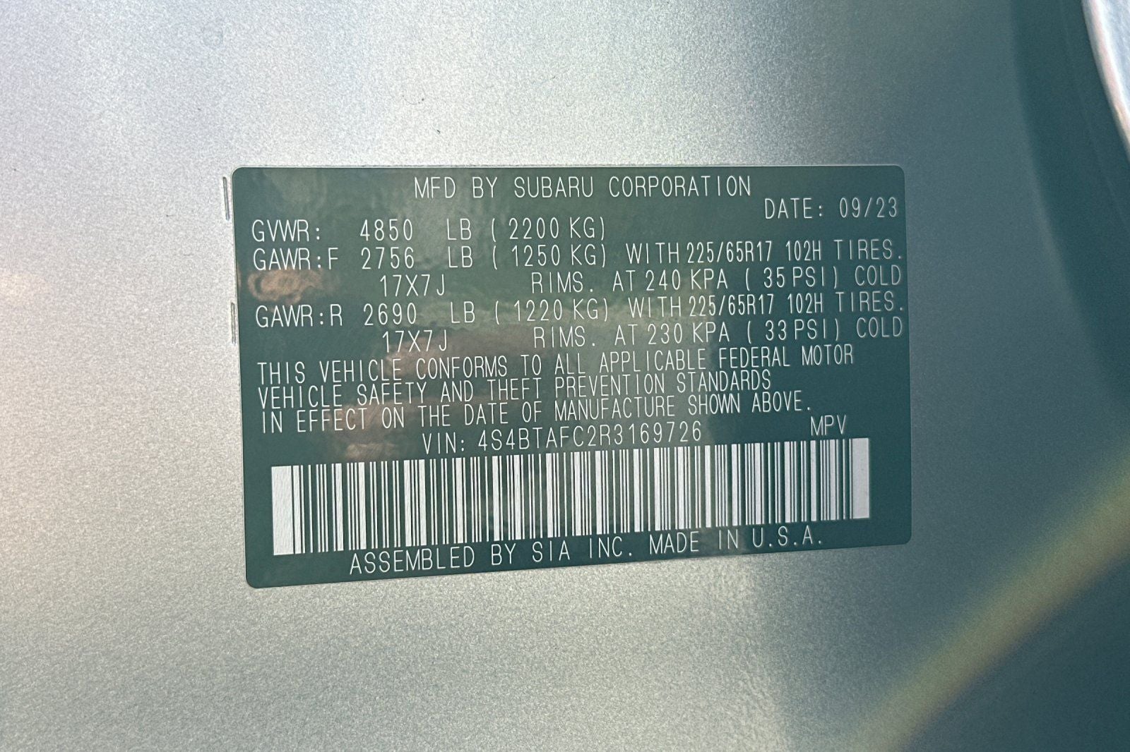 2024 Subaru Outback Premium