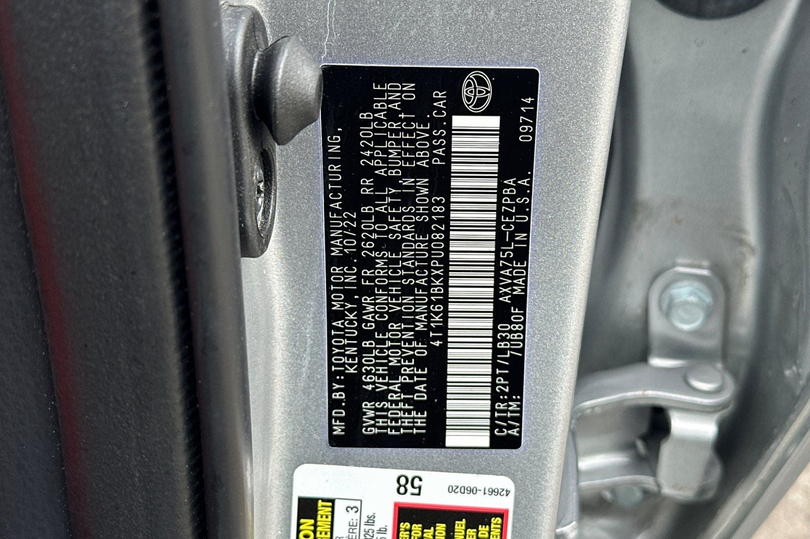 2023 Toyota Camry XSE