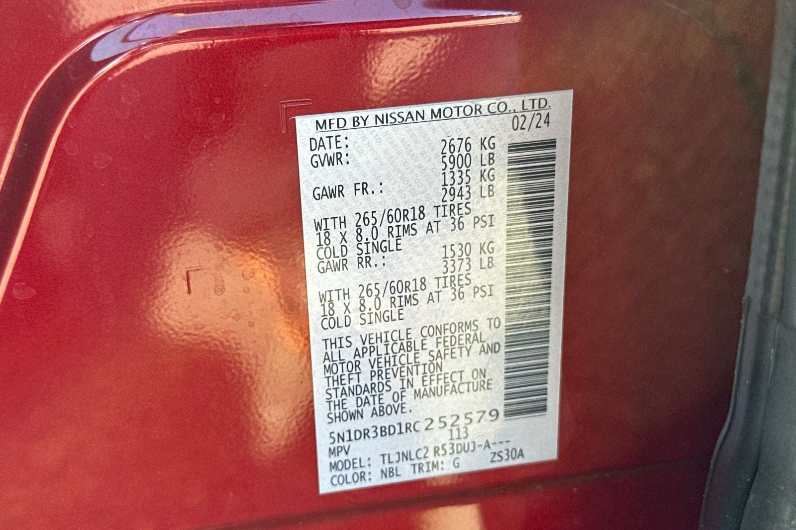 2024 Nissan Pathfinder Rock Creek