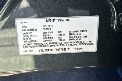 2026 Tesla Model Y Premium