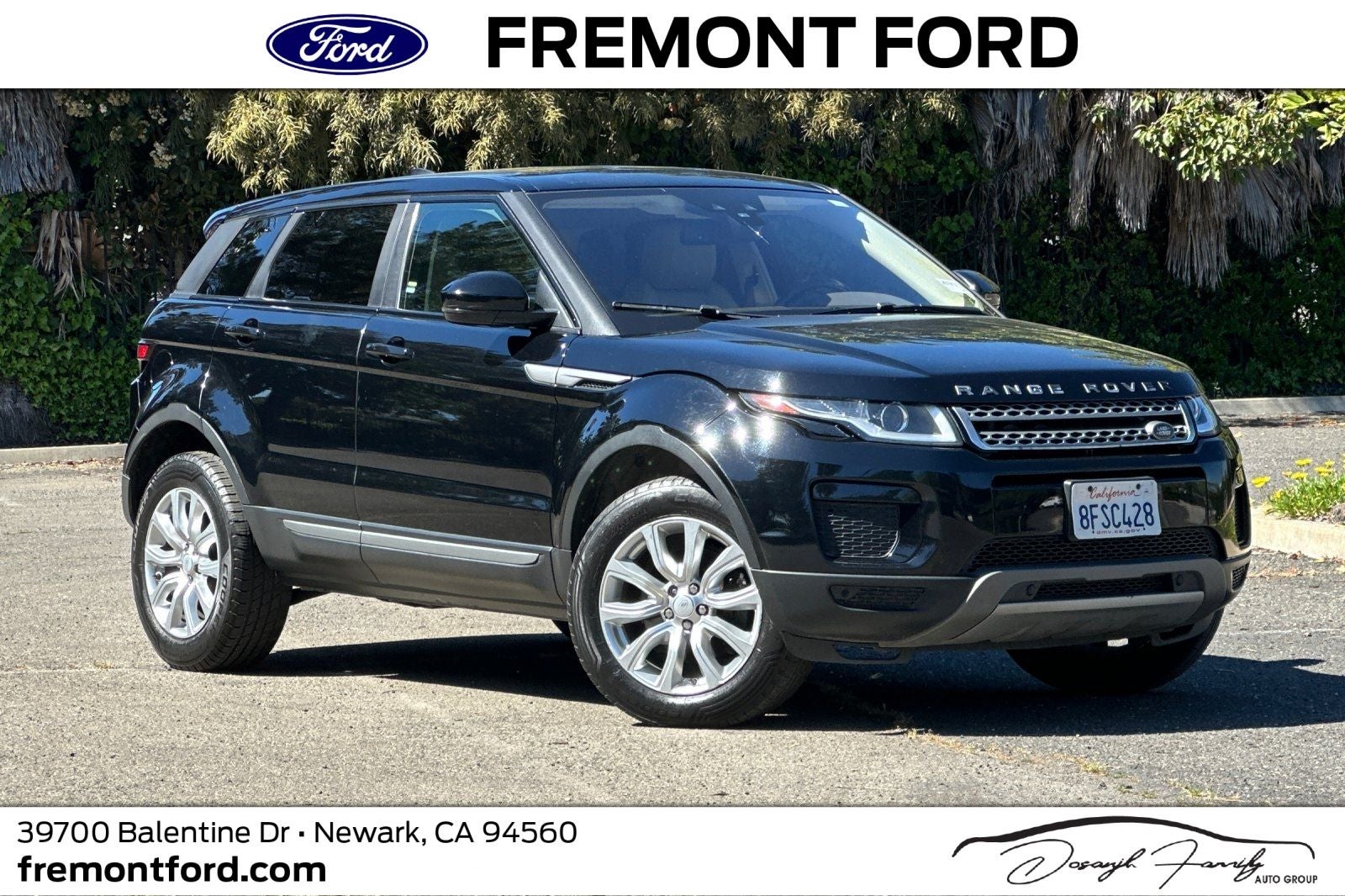 2018 Land Rover Range Rover Evoque SE