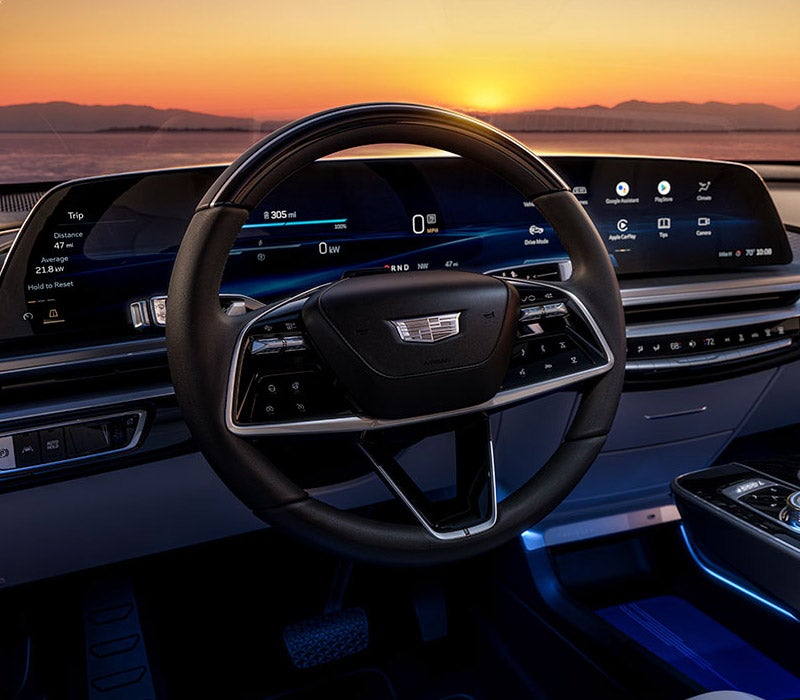 Advanced interior LYRIQ