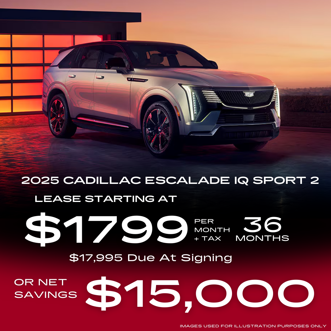 Lease $1799/mo + tax for 36 mos w/$17,995 due at signing