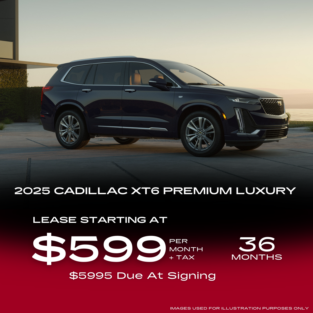 Lease $599/mo + tax for 36 mos w/$5,995 due at signing