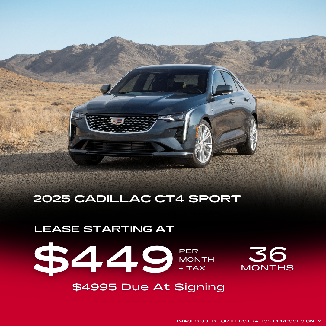Lease $449/mo + tax for 36 mos w/$4,995 due at signing