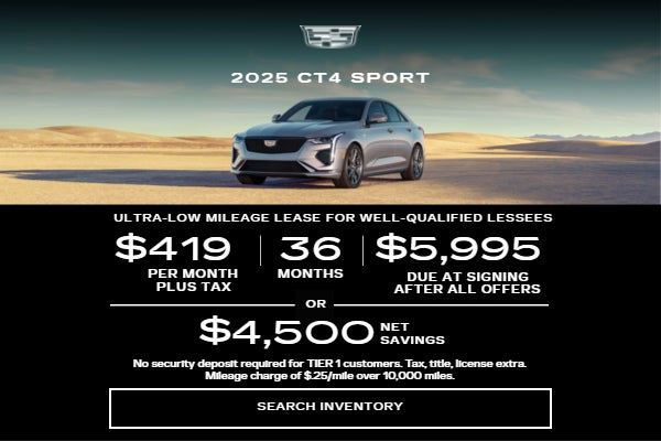 2025 CADILLAC CT4 SPORT