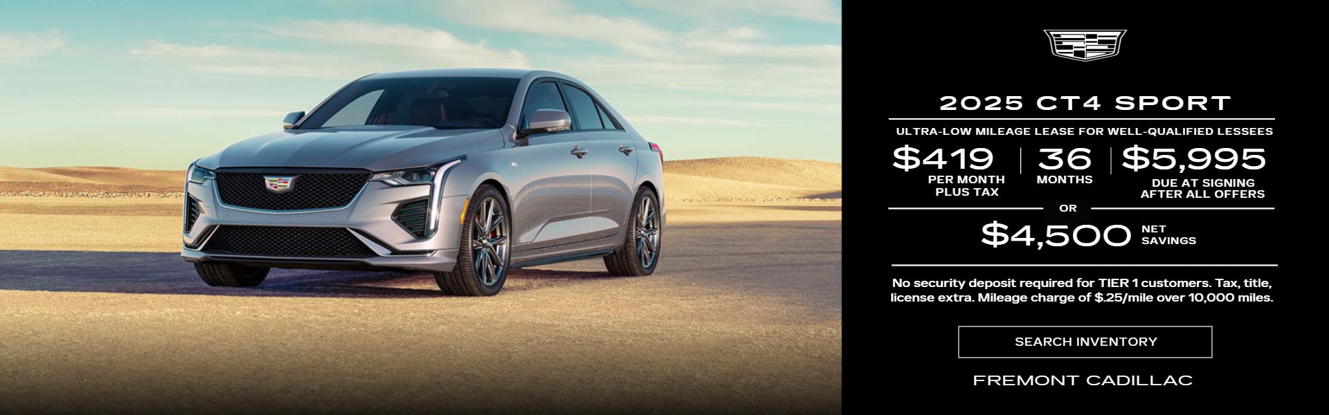 2025 CADILLAC CT4 SPORT