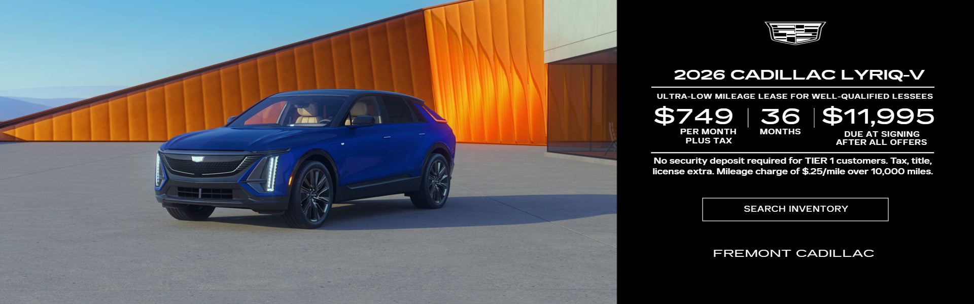 2026 CADILLAC LYRIQ-V 