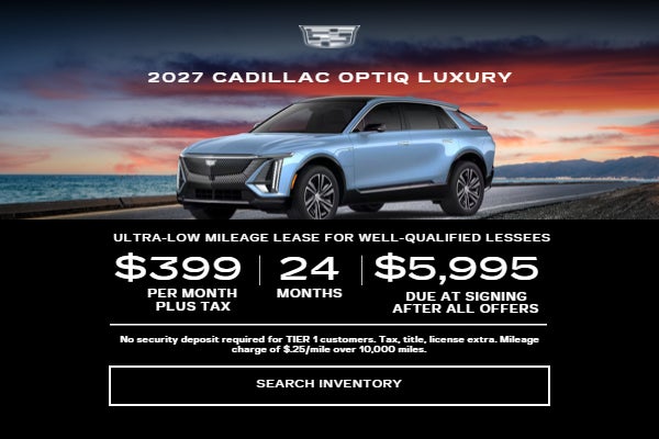 2027 CADILLAC OPTIQ LUXURY