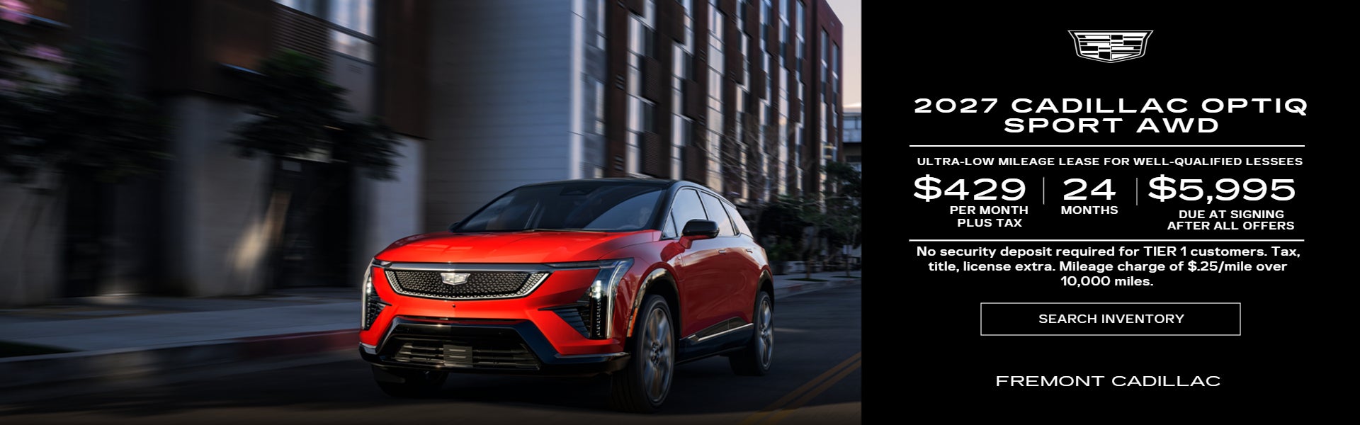 2027 CADILLAC OPTIQ SPORT AWD 
