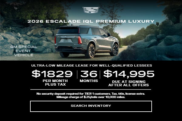 2026 Cadillac Escalade IQL ( GM DEMO ) PREMIUM LUXURY