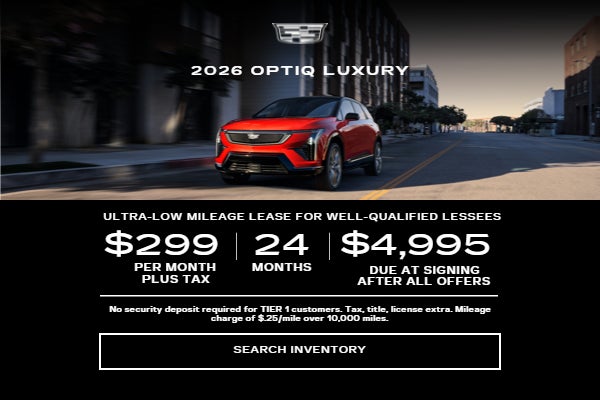 2026 CADILLAC OPTIQ LUXURY
