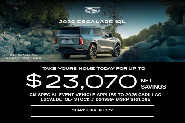 2026 Cadillac Escalade IQL (GM Special Event Vehicle) 