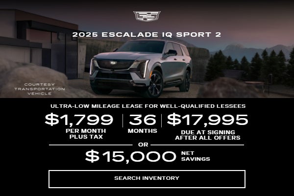 2025 CADILLAC ESCALADE IQ SPORT 2