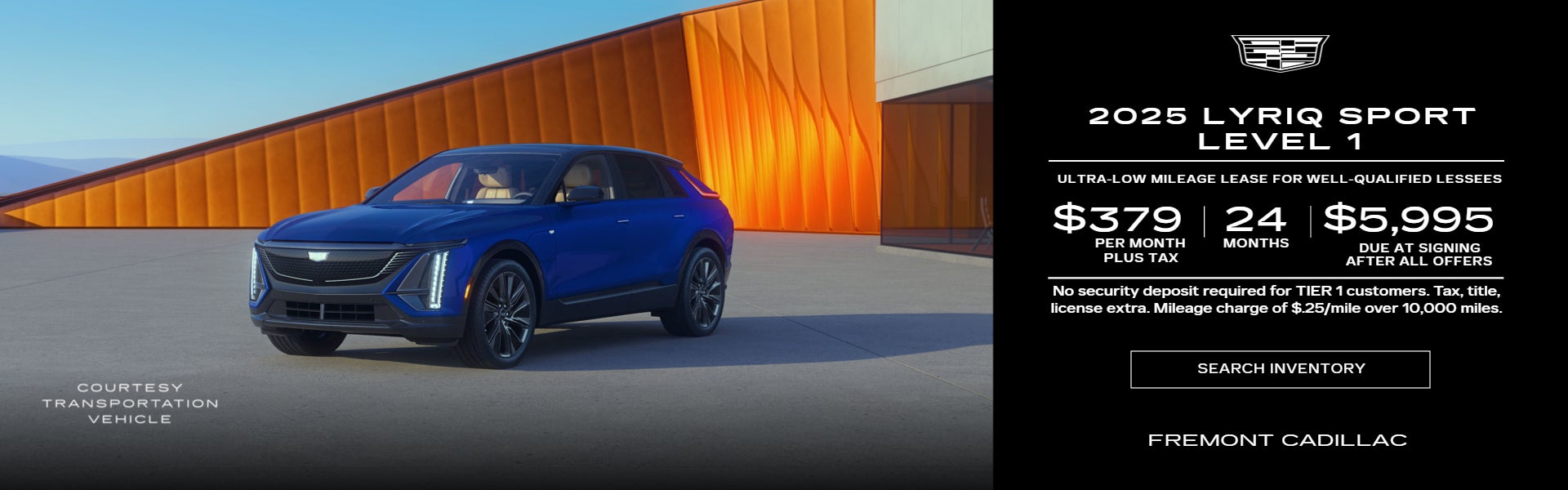 2025 CADILLAC LYRIQ SPORT LEVEL 1