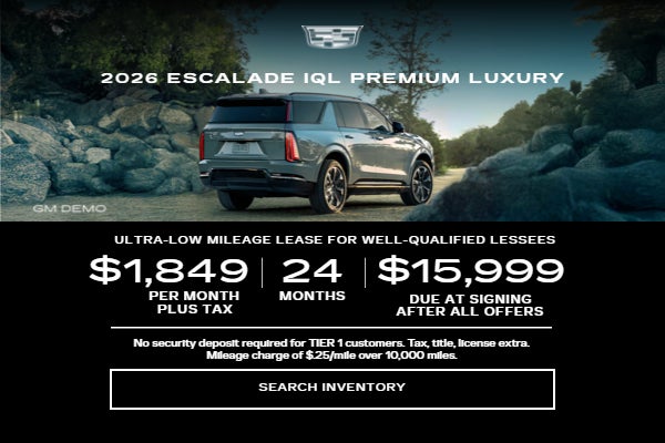 2026 Cadillac Escalade IQL ( GM DEMO ) PREMIUM LUXURY