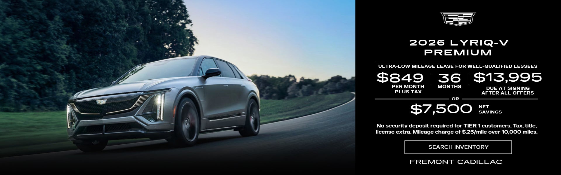 2026 CADILLAC LYRIQ-V PREMIUM