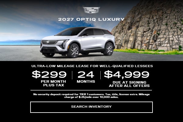 2027 CADILLAC OPTIQ LUXURY