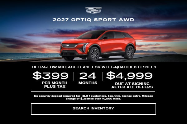2027 CADILLAC OPTIQ SPORT AWD