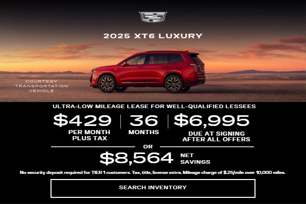 2025 CADILLAC XT6 LUXURY 