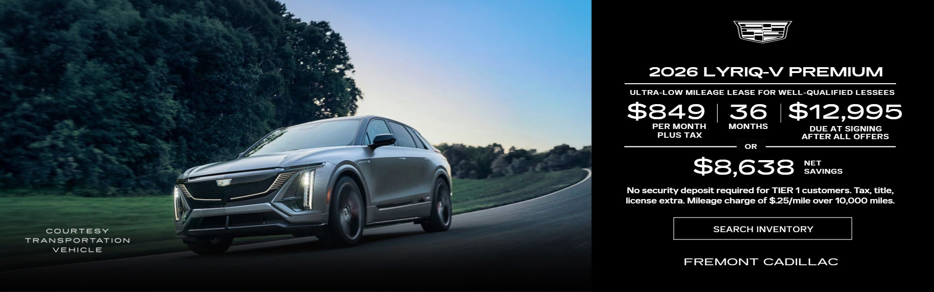 2026 CADILLAC LYRIQ-V PREMIUM
