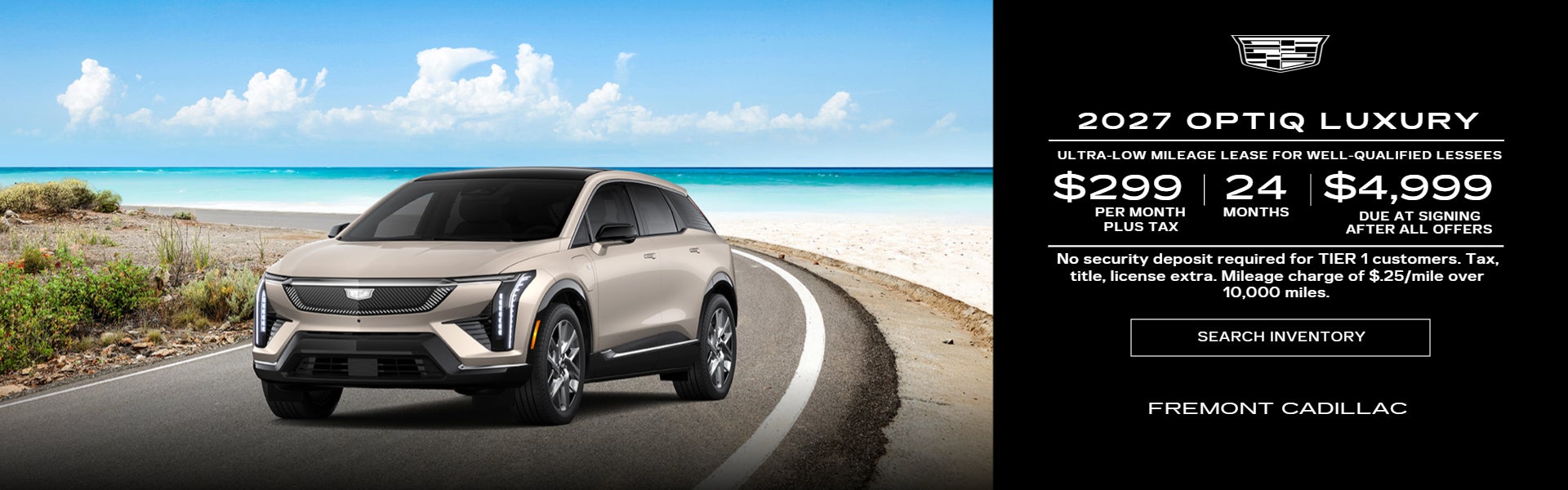 2027 CADILLAC OPTIQ LUXURY