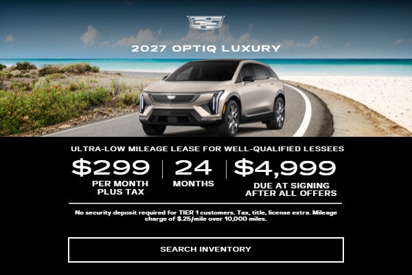 2027 CADILLAC OPTIQ LUXURY